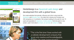 Desktop Screenshot of heideldesign.com